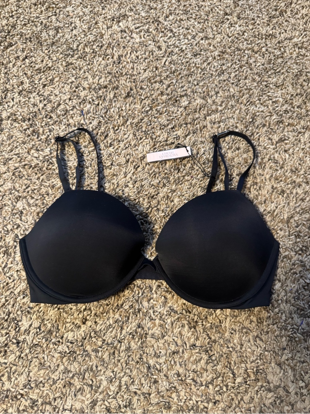 Victoria's Secret Black Smooth Push-Up Bra